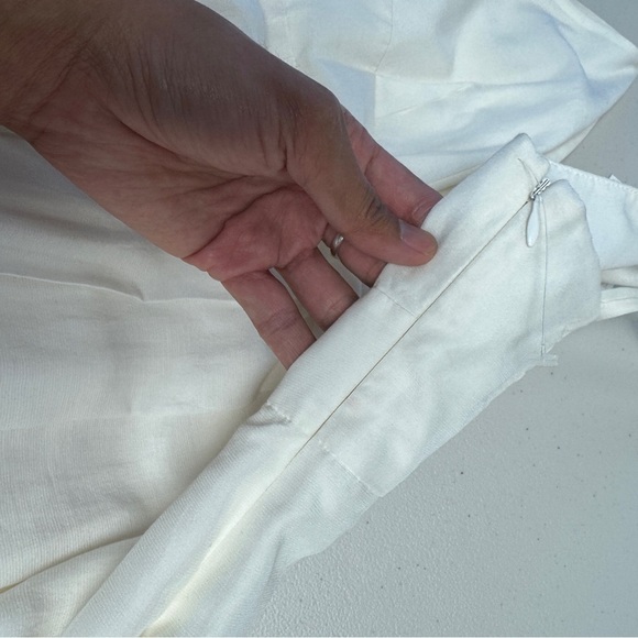 Tori Richard White Coral Ombre Sleeveless Floral Print Maxi Dress Size 8 - Picture 10 of 15